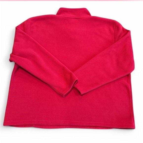 Vintage pink Disney Winnie the Pooh embroidered quarter zip sweatshirt XXL - Picture 2 of 6